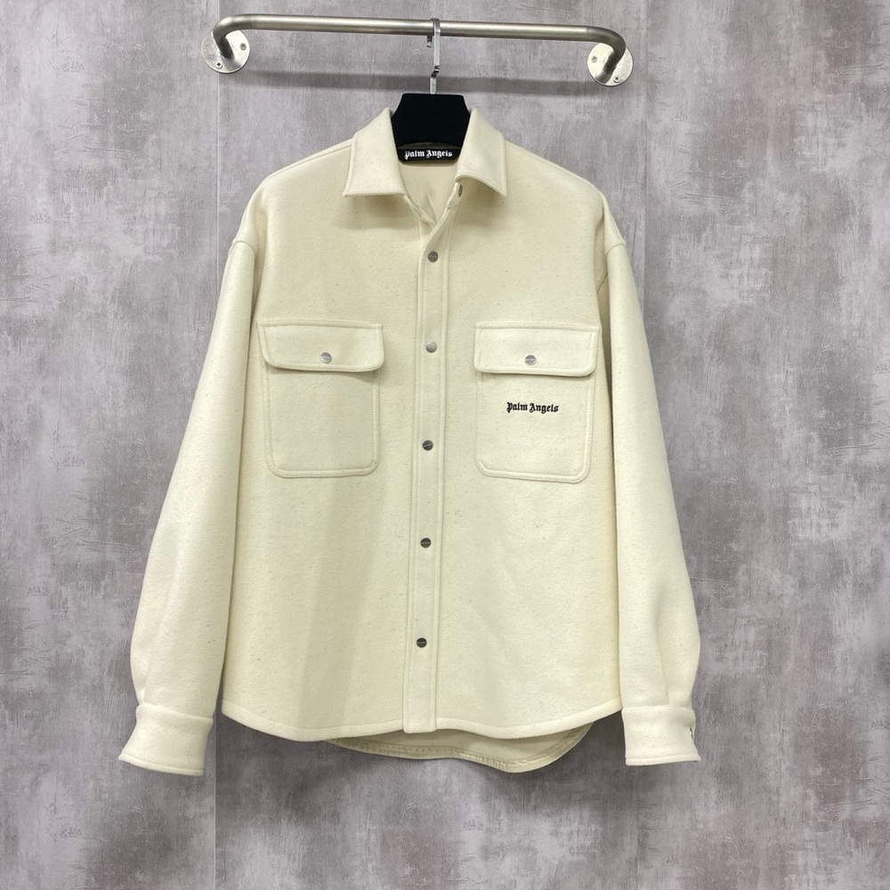 Authentic Palm Angels Off-White Overshirt
